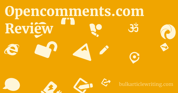 Opencomments.com Review 1 by Partners