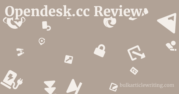Opendesk.cc Review 1 by Partners