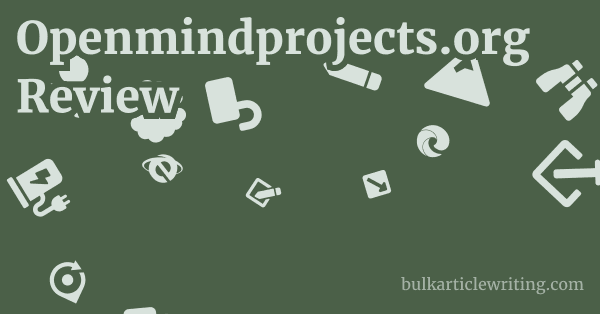 Openmindprojects.org Review 1 by