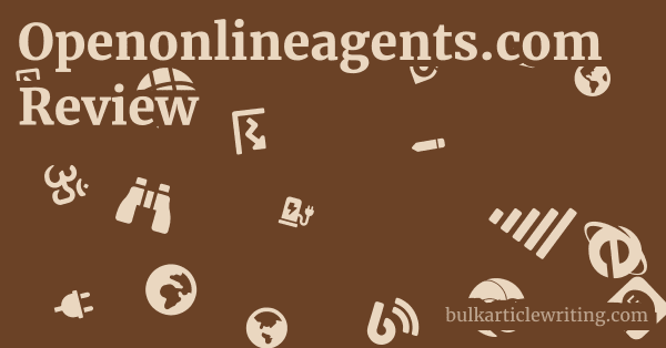 Openonlineagents.com Review 1 by
