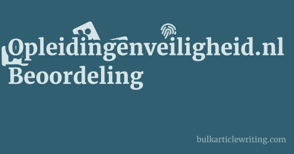 Opleidingenveiligheid.nl Beoordeling 1 by