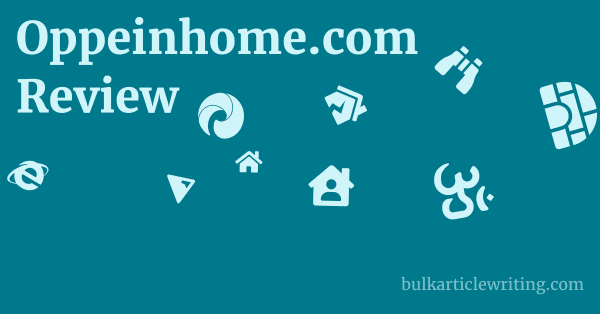 Oppeinhome.com Review 1 by