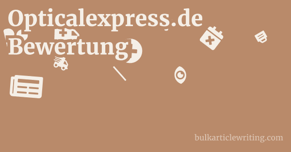 Opticalexpress.de Bewertung 1 by