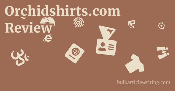 Orchidshirts.com Review 1 by