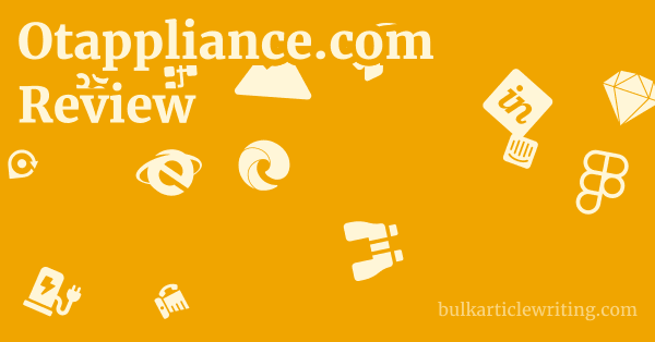 Otappliance.com Review 1 by