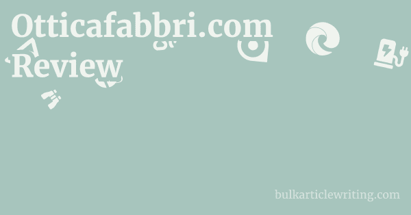 Otticafabbri.com Review 1 by