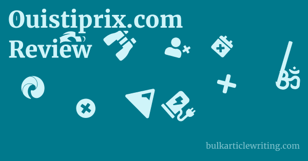 Ouistiprix.com Review 1 by
