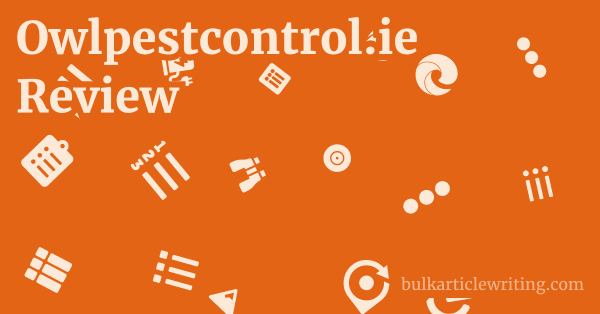 Owlpestcontrol.ie Review 1 by