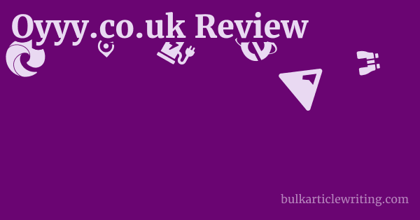 Oyyy.co.uk Review 1 by