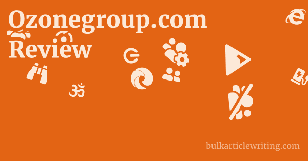 Ozonegroup.com Review 1 by