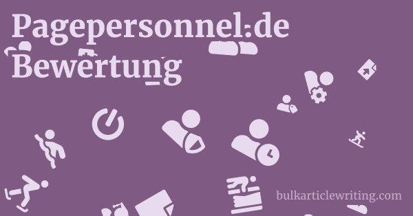 Pagepersonnel.de Bewertung 1 by