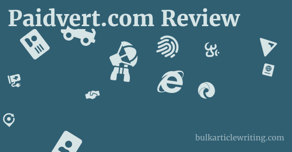 Paidvert.com Review 1 by