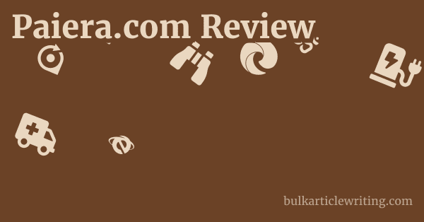 Paiera.com Review 1 by