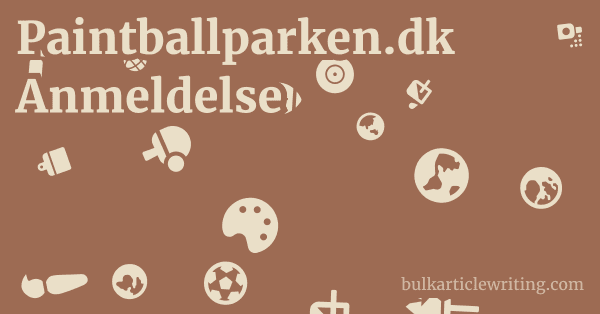 Paintballparken.dk Anmeldelse 1 by