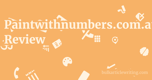 Paintwithnumbers.com.au Review 1 by Partners