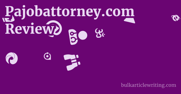 Pajobattorney.com Review 1 by