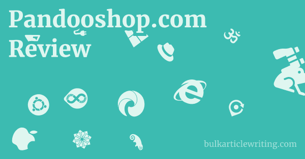 Pandooshop.com Review 1 by