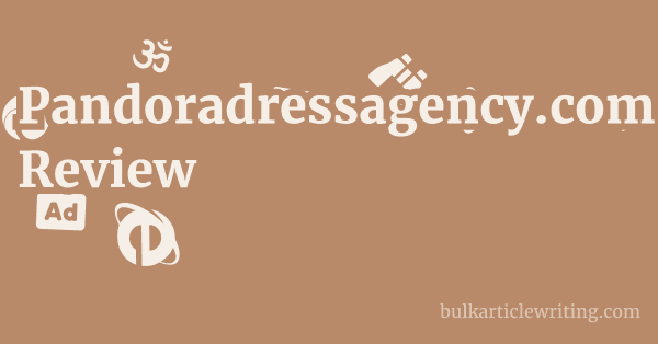 Pandoradressagency.com Review 1 by