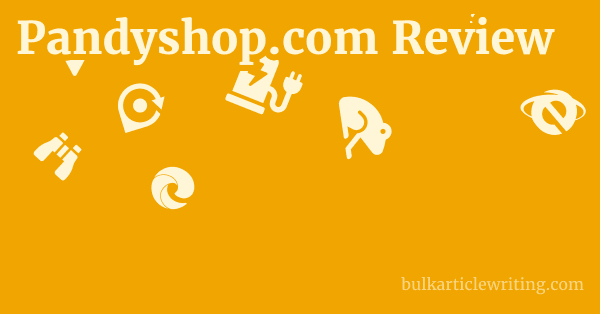 Pandyshop.com Review 1 by