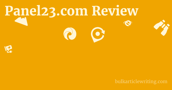 Panel23.com Review 1 by
