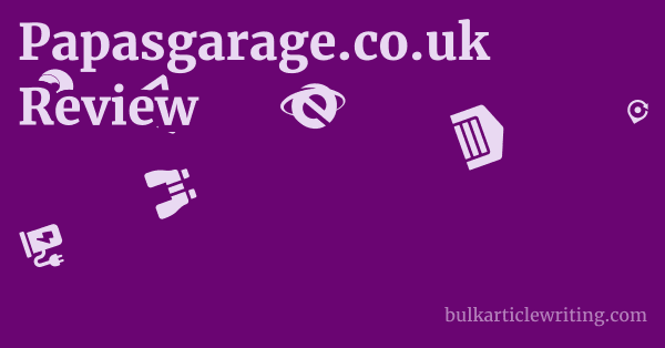 Papasgarage.co.uk Review 2 by Papasgarage.co.uk Review 1 by