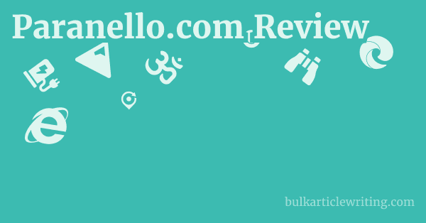 Paranello.com Review 1 by