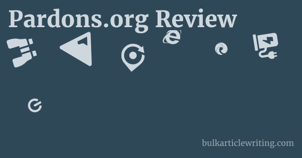Pardons.org Review 1 by Partners