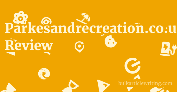 Parkesandrecreation.co.uk Review 1 by