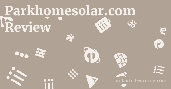 Parkhomesolar.com Review 1 by