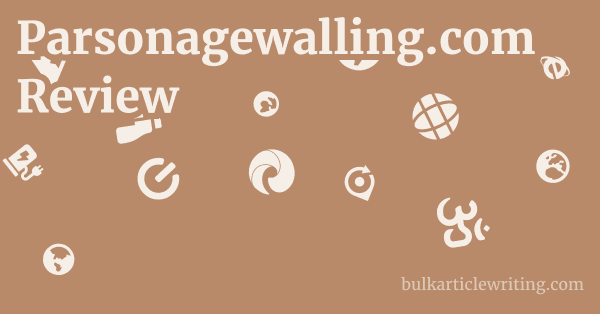 Parsonagewalling.com Review 1 by