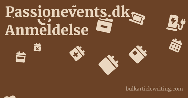 Passionevents.dk Anmeldelse 1 by