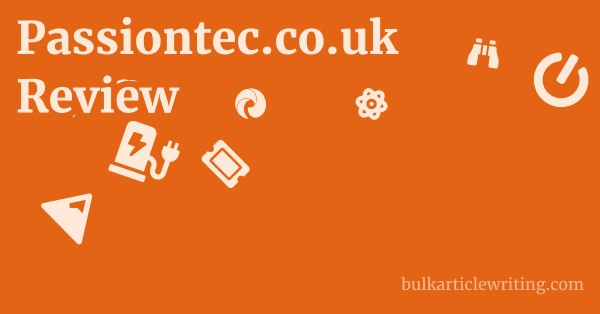Passiontec.co.uk Review 1 by
