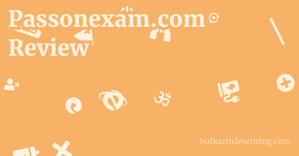 Passonexam.com Review 1 by Partners