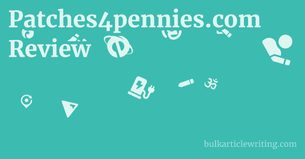 Patches4pennies.com Review 1 by