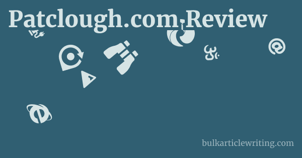 Patclough.com Review 1 by Partners