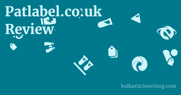 Patlabel.co.uk Review 1 by