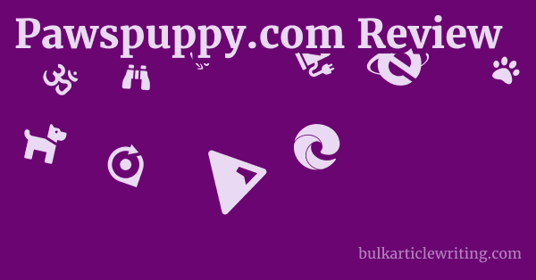 Pawspuppy.com Review 1 by