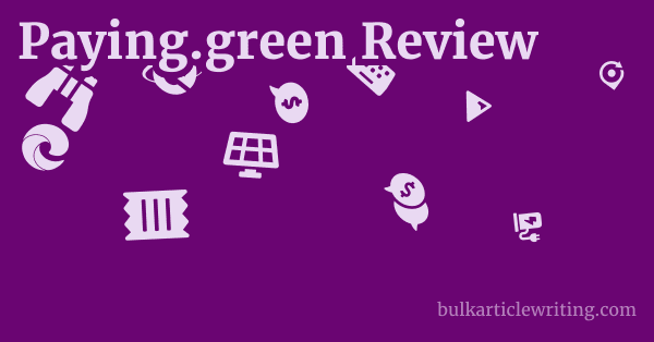 Paying.green Review 1 by