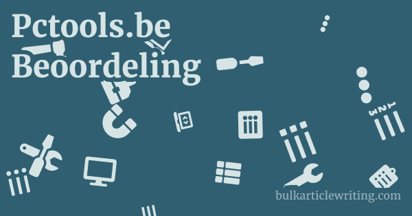 Pctools.be Beoordeling 1 by