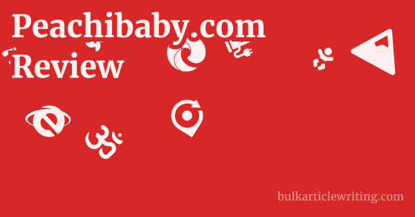 Peachibaby.com Review 1 by