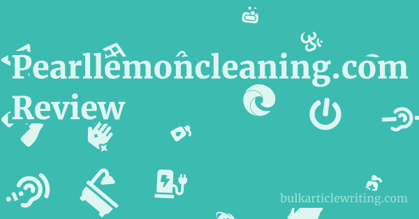 Pearllemoncleaning.com Review 1 by