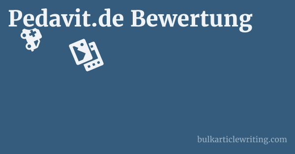 Pedavit.de Bewertung 1 by