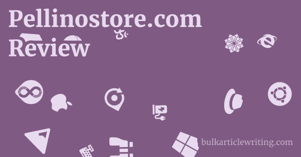 Pellinostore.com Review 1 by