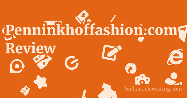 Penninkhoffashion.com Review 1 by
