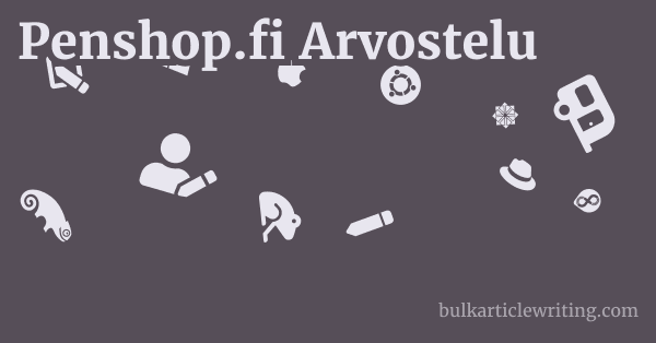 Penshop.fi Arvostelu