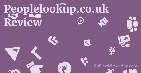 Peoplelookup.co.uk Review 1 by