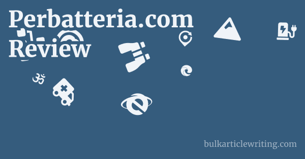 Perbatteria.com Review 1 by