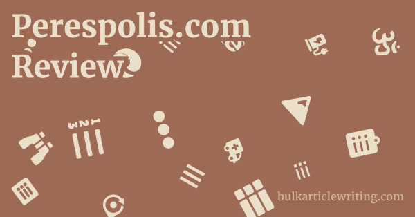 Perespolis.com Review 1 by
