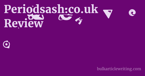 Periodsash.co.uk Review 1 by