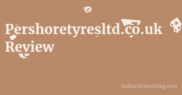 Pershoretyresltd.co.uk Review 1 by